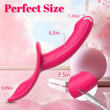 Vibrating Strap-On Dildo With Remote Control