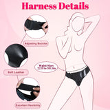 Vibrating Strap-On Dildo With Remote Control
