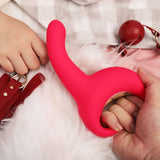 Wiggling Vibrating Love Finger Anal Plug Prostate Massager Unisex Sex Toys